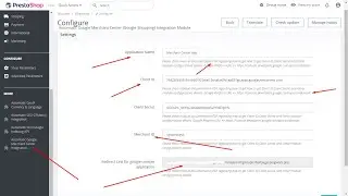PrestaShop Automatic Google Merchant Center (Google Shopping) Screenshots