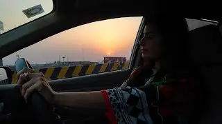 Enjoying Sunset with Mahad and Rayan 🌇