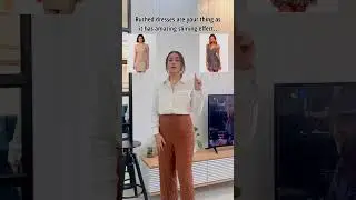 How to style Apple body shape 🍎 Dresses 