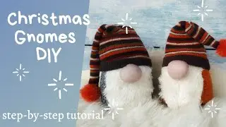 Christmas Gnomes easy DIY from socks )