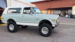 Blazer leaving Barrett Jackson