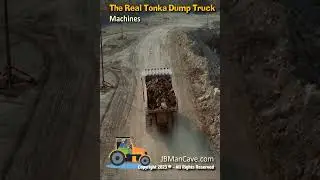 The REAL TONKA DUMP TRUCK JBManCave.com #Shorts