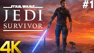 STAR WARS JEDI : SURVIVOR PC 4K Gameplay Walkthrough #1 - 1.1 : The Heist