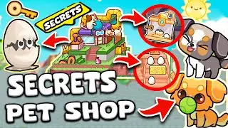 SECRETS OF THE PET SHOP IN THE NEW AVATAR WORLD GAME UPDATE | SECRET EGGS | Pet shop keys