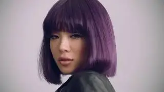 2020 Hair Color of the Year - Holographic Hair featuring Feria