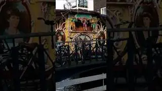 Beautiful Barrel Organ, Draaiorgel. Dutch Culture. Travel in the Netherlands. Street Organ. Knopper.