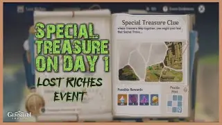Special Treasure on Day 1 - Lost Riches Event - Genshin Impact