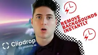 Instantly remove watermarks and backgrounds (and MORE) for FREE with Clipdrop