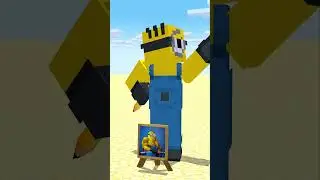 HELP Herobrine to Draw Pomni Girl Challenge vs Jax vs Minion vs Notch 