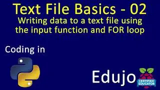 Text File Basics - 02 Generating random numbers from input  and writing them to a text file