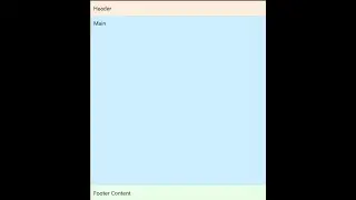 Пример фиксированного footer на grid-css