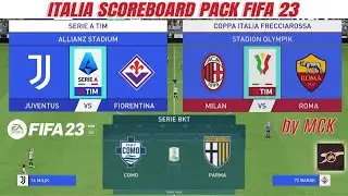 FIFA 23 ITALY SCOREBOARD PACK TU 17.1 - FIFA 23 PC 