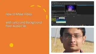 How to Make Video with Lyrics and Background from Audio File