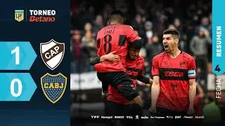 PLATENSE 1 - 0 BOCA | Resumen del partido | 