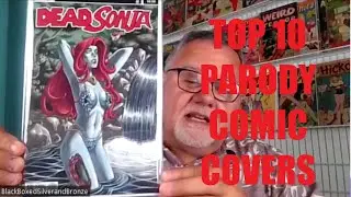 Top 10 Parody Comic Covers | Friday Challenge #parodycovers #fridaycomicchallenge