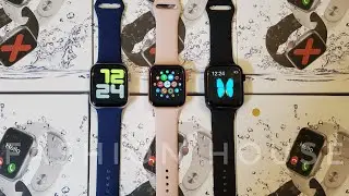 T5S Premium Smart/Fitness/Health/Watch Unboxing, Charging, Features, WATERPROOF! #Series5 #T5SWatch