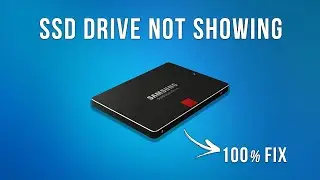 New SSD Drive not Showing Up | Issue Fix 100%