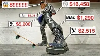 The Most Expensive Outfit Ever Skated In!