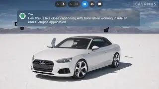 Live Transcription (Short) - Cavrnus Spatial Connector for Unreal Engine & Unity