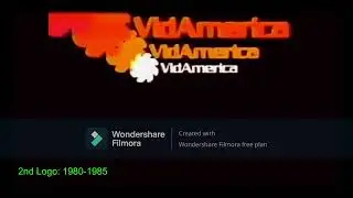 VidAmerica (America) Logo History 1979-1992