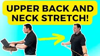Try This Upper Back And Neck Stretch For Tech Neck From Sitting At A Desk- Breugger's Relief Stretch