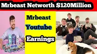 Mrbeast | Mrbeast networth | How much money Mr beast earn from youtube? | Mrbeast youtube earning!