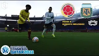 Colombia vs Argentina | Clasificatorias Qatar 2022 | PES 2021