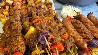 Easy Ghanaian Kebab In The Oven//Suya Kyinkyinga //Beef Suya//Masof's kitchen
