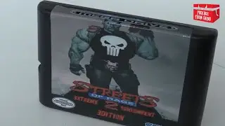 Extreme Punisher -  CRAZY Streets of Rage 2 - Custom Ali-Express Game