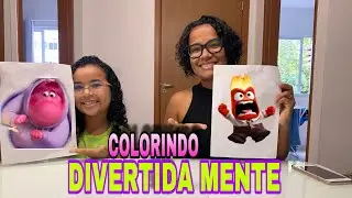 DESAFIO - COLORINDO DIVERTIDA MENTE 2 EM 1 MINUTO 5 MINUTOS 10 MINUTOS
