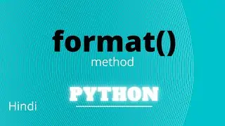 Format Method In Python