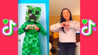 TIK TOK MINECRAFT COMPILATION 1 🧲 MEJORES MOMENTOS + FAILS + RISA + GRACIOSOS.
