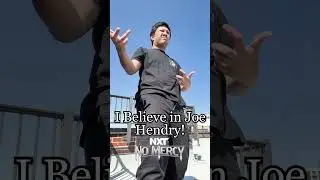 I Believe in Joe Hendry at NXT No Mercy!