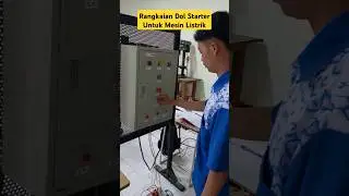 Rangkaian Dol Starter Untuk Mesin Listrik#rangkaianlistrik #indikator #listrik #3phasemotor