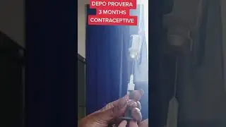 Depo Provera contraceptive injection #shorts #contraceptives