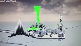 Unreal Houdini Vertex Animation Texture Garden