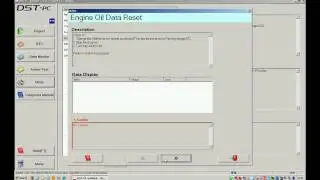 DENSO DST-PC / DENSO-C Engine Oil Data Reset Mazda5 2.0L 2005.avi