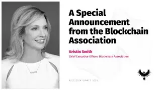 A Special Announcement from the Blockchain Association
