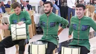 Шоу группа Даги. Махачкала.  Кавказский танец с барабанами.