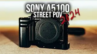 Moody London Morning Street Photography POV | Sony a5100 in 2024