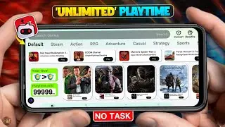 This Cloud Gaming App Giving 'Unlimited Playtime' Without Any Task 🤯