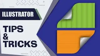 Create a 📃 Page Curl / Folded Paper Effect in Adobe Illustrator || Tips & Tricks for Beginners