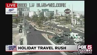 Travelers flock to Las Vegas for Labor Day weekend