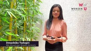 What Woxsen Means to Me: Deepshika Yadugiri, BBA 2020