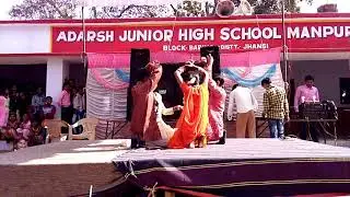 Adarsh junior high school manpur program 2017(2)