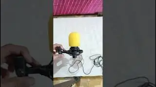How To Make Mic at Home🎙️  #CreatorsMic #Mocrophone