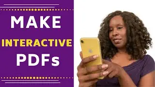How to Create an Interactive PDF | Add Sound and Video in Canva