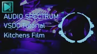 音楽に合わせて動く波形 オーディオスペクトラム の作り方【VSDC Video Editor チュートリアル】