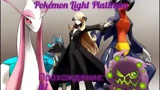 Прохождение Покемон Light Platinum #1: Первые покемоны и первый значёк.