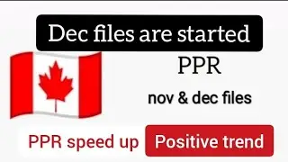 Canada PPR timeline | oct, nov & dec files | good news | IRCC speed up